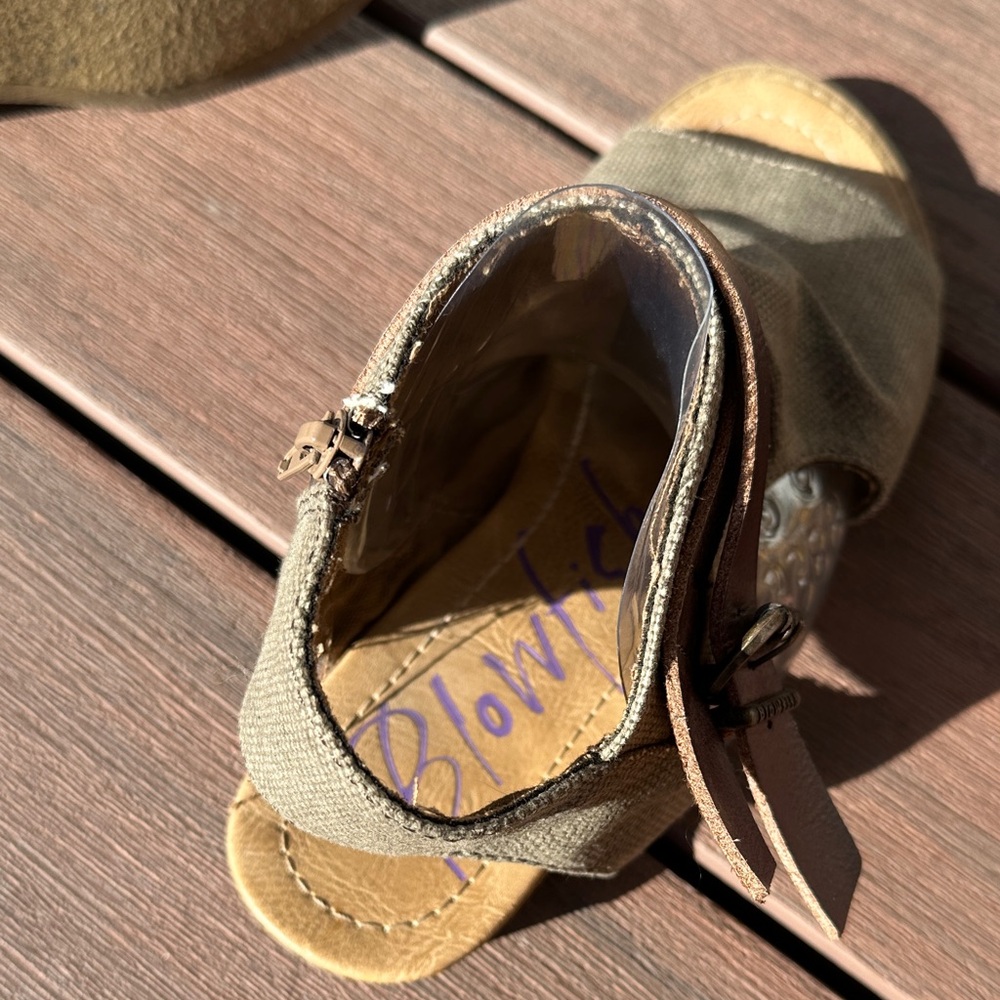 Blowfish Brown and Tan Sandals - Picture 6 of 7